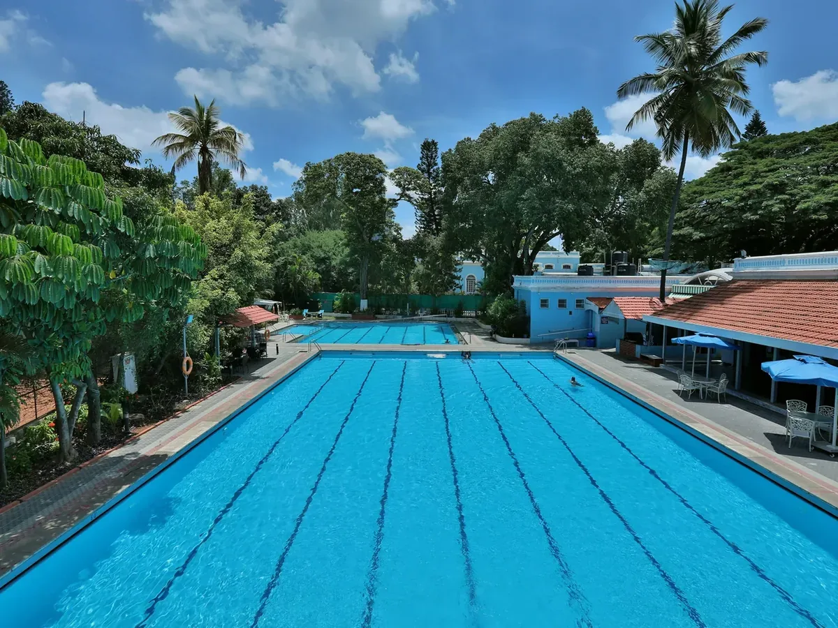 Swimming pool at Bangalore Club, Bangalore