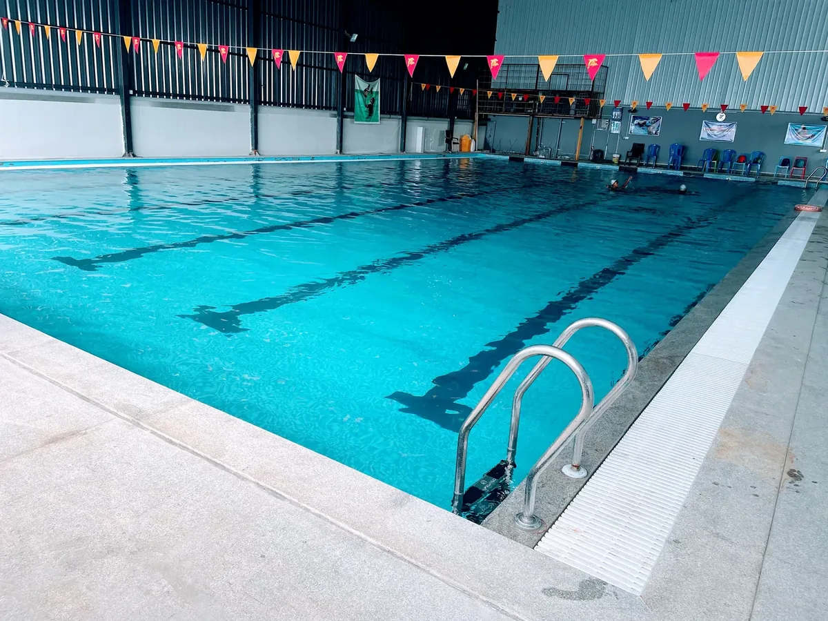 Swimming pool at Dolphin, Kengeri